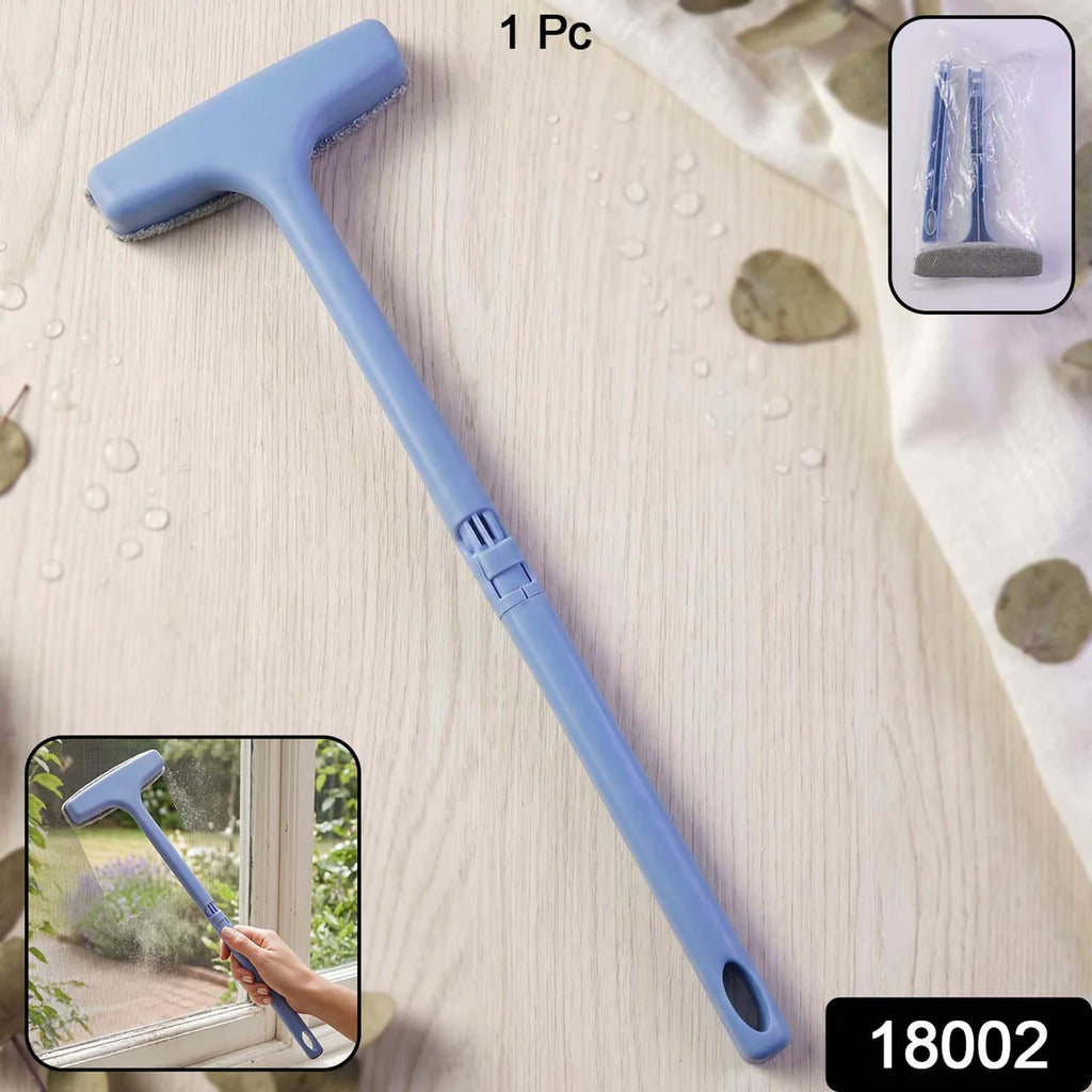 Window Mesh Cleaner – 3-in-1 Dusting Brush | Velvet Wipe